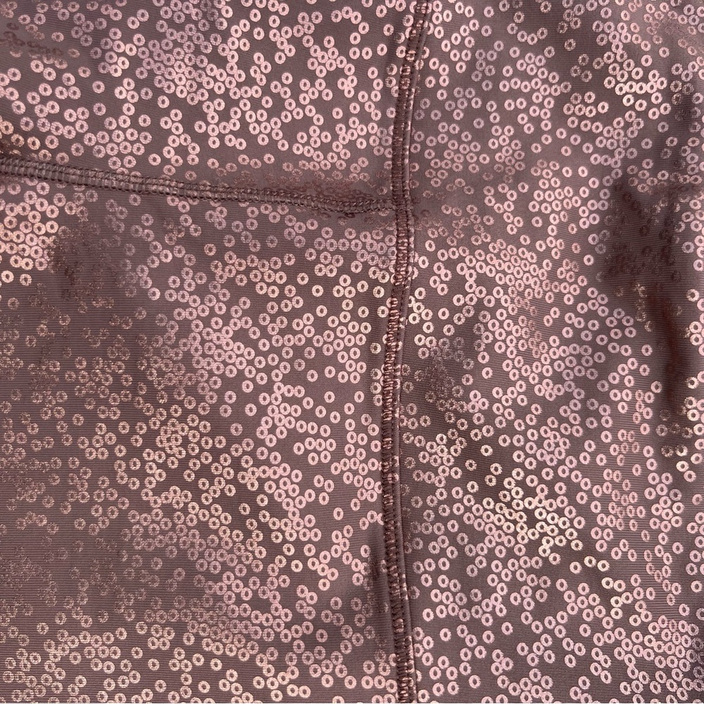 NOLI Shimmering Rose Gold Gloss Leggings - Picture 9 of 9